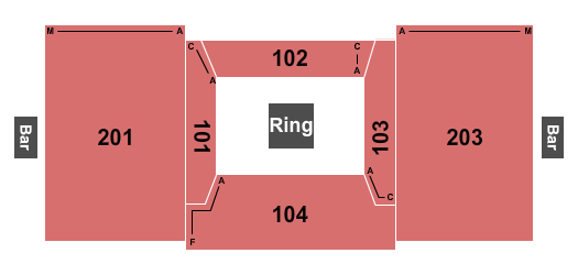 Paducah-McCracken County Convention & Expo Center Wrestling Seating Chart