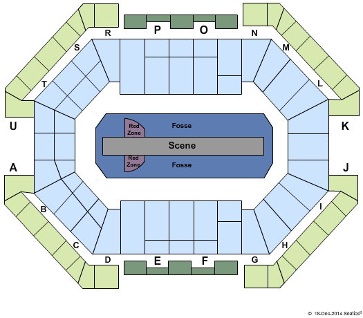Accor Arena U2 Seating Chart