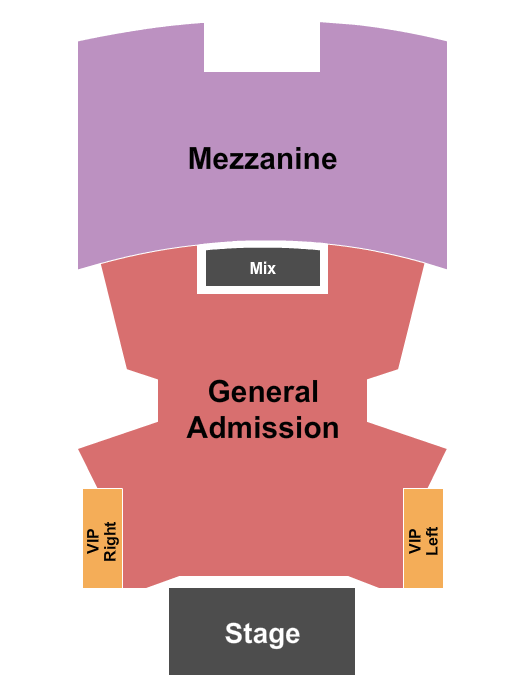 Palladium Times Square Endstage GA Floor 2 Seating Chart