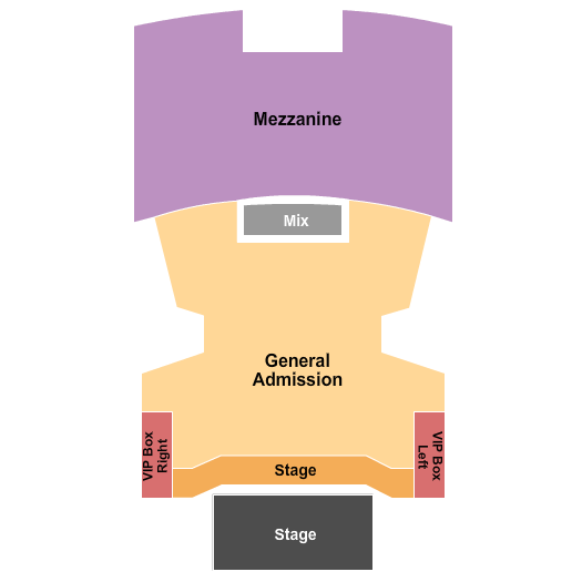 Palladium Times Square Endstage GA Seating Chart