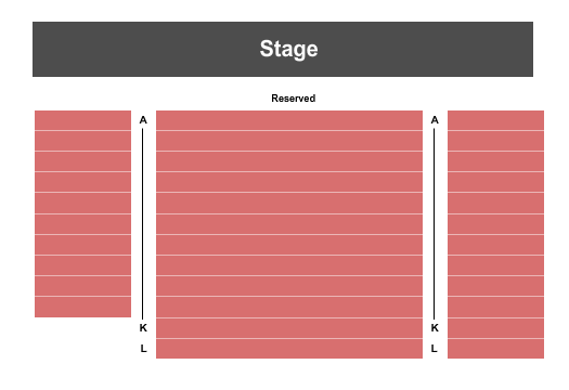 Palm Canyon Theater Seating Map