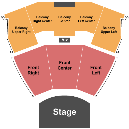 Palmetto Pointe Church of God End Stage Seating Chart