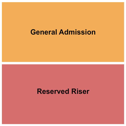 Pan Am Pavilion GA - Resv Riser Seating Chart