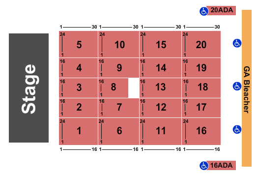 Heart Health Park Mercy Me Seating Chart