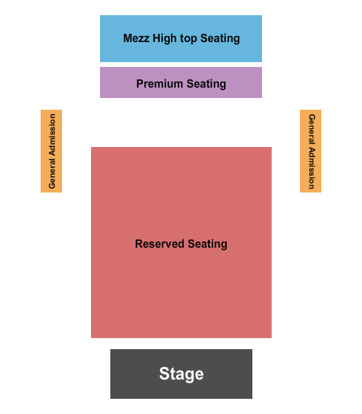 Paradise Theatre Endstage Seating Chart