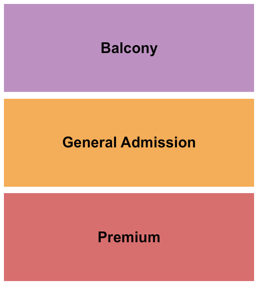 Paradise Theatre - Toronto Premium/GA/Balcony Seating Chart