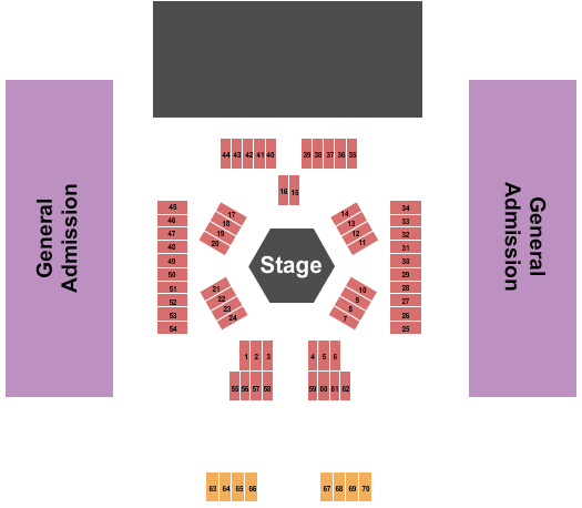 Paragon Casino Resort Atlas 36 Fights Seating Chart