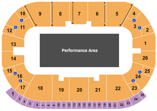 Paramount Fine Foods Centre Open Floor Seating Chart