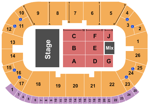 Paramount Fine Foods Centre Shreya Ghoshal Seating Chart