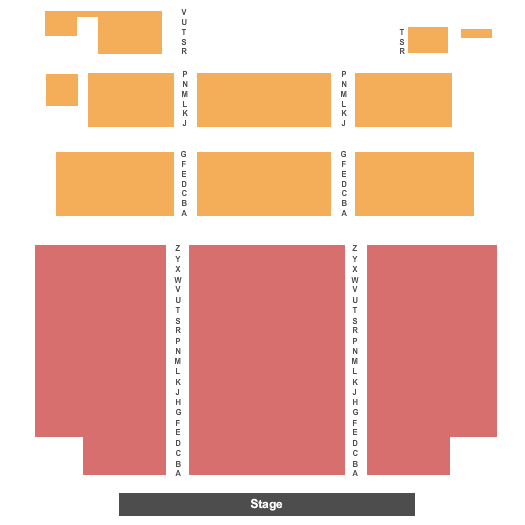 Paramount Theatre-Abilene Seating Chart