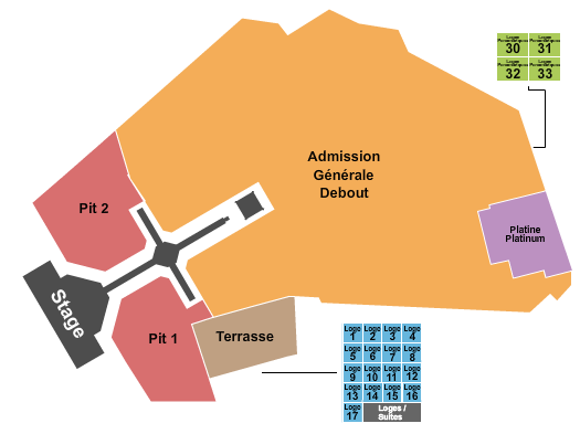 Parc Jean-Drapeau The Weeknd Seating Chart