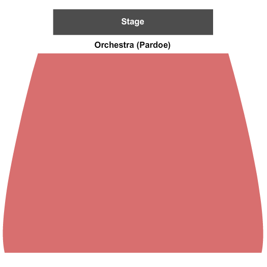 Pardoe Theatre at Harris Fine Arts Center End Stage Seating Chart