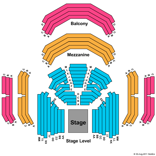 Park Avenue Armory End Stage Seating Chart