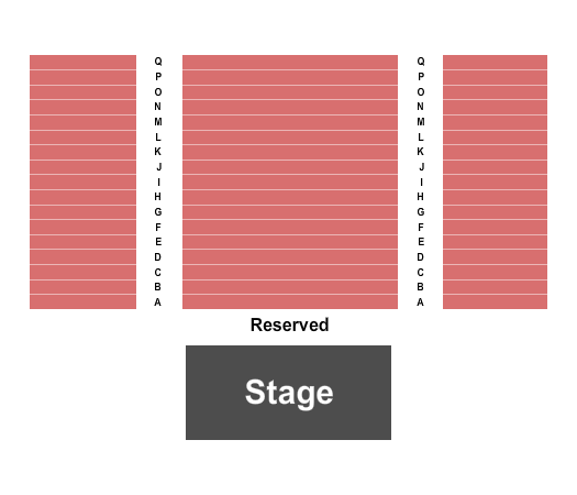 Park Place Hotel & Conference Center End Stage Seating Chart
