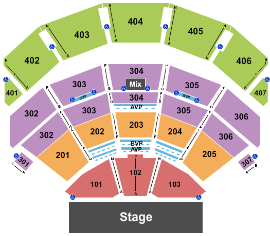 Aerosmith Las Vegas Seating Chart