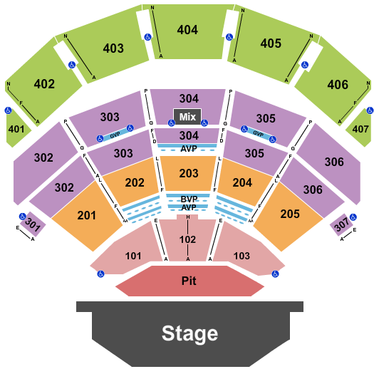 Dolby Live at Park MGM Tickets & Seating Chart Event Tickets Center