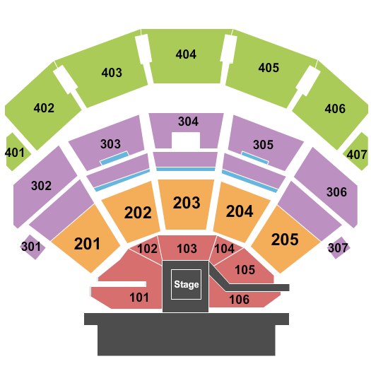 Dolby Live at Park MGM WWE Seating Chart