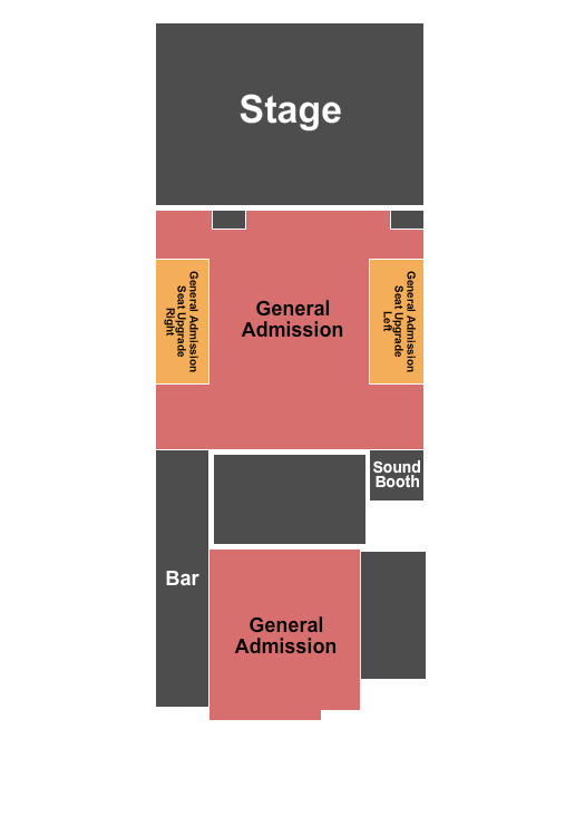 Park Theatre - Winnipeg Seating Map