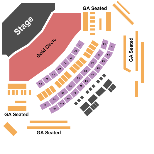 Park West Endstage GC Seating Chart