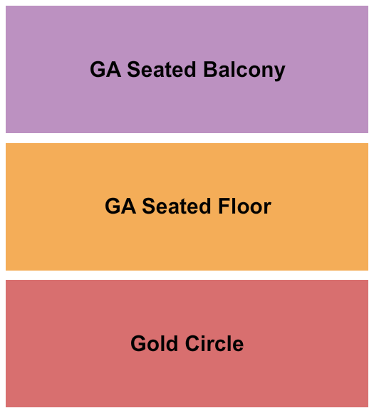 Park West Seating Map
