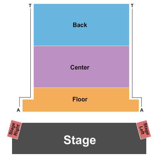 Parker Concert Hall Endstage Seating Chart