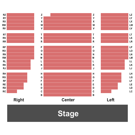 Parkrose High School Endstage Seating Chart