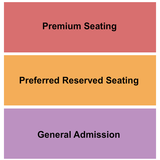 Parkway Theater - MN GA/Premium/Preferred Seating Chart