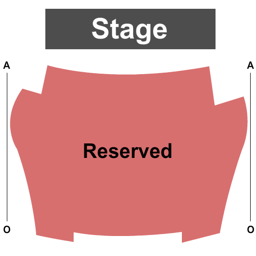 Parrish Auditorium End Stage Seating Chart