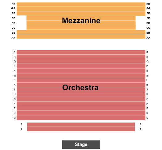 Pasadena Playhouse Endstage 2 Seating Chart