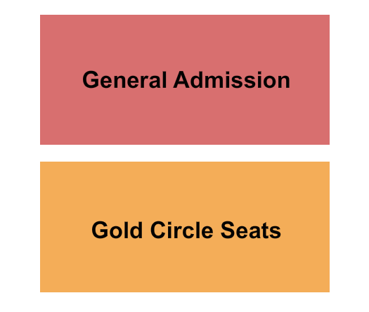 Patio Theater GA/GC Seating Chart