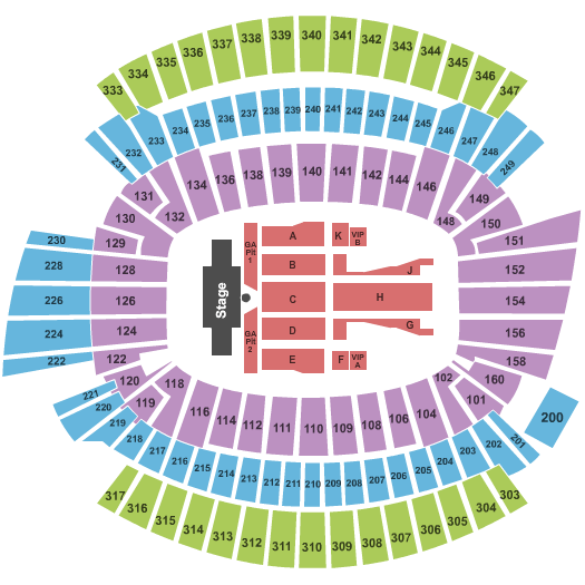 Paycor Stadium Guns N Roses Seating Chart