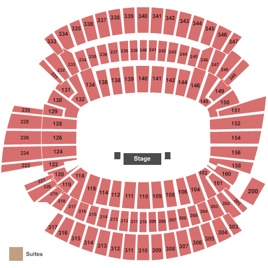 Paycor Stadium Jazz Festival GA Seating Chart