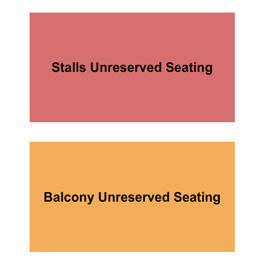 Pavilion Mid Wales GA Stalls & GA Balcony Seating Chart