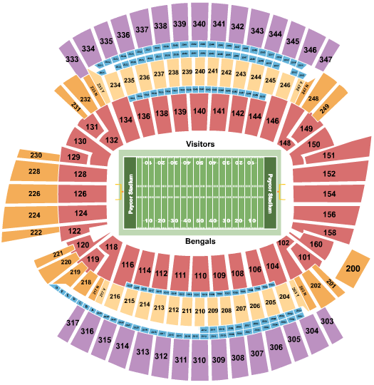 Buy Cincinnati Bengals Tickets, Prices, & Football Schedule