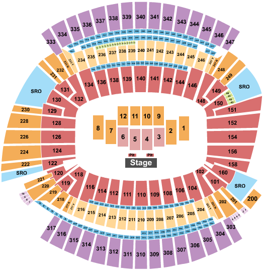 Paycor Stadium Music Festival 2 Seating Chart