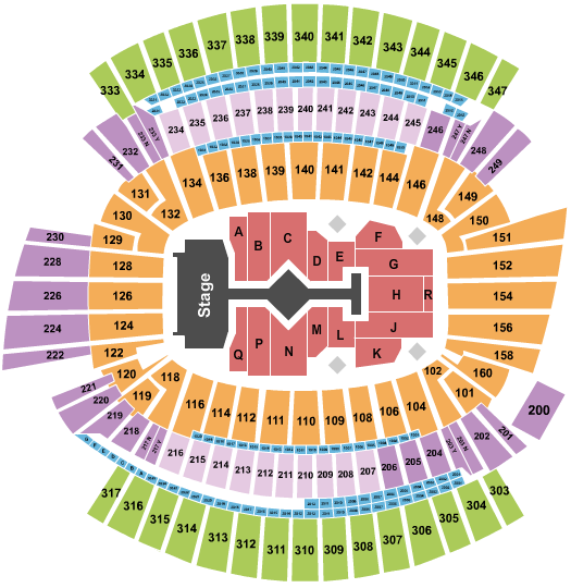 Raymond James Seating Chart Taylor Swift