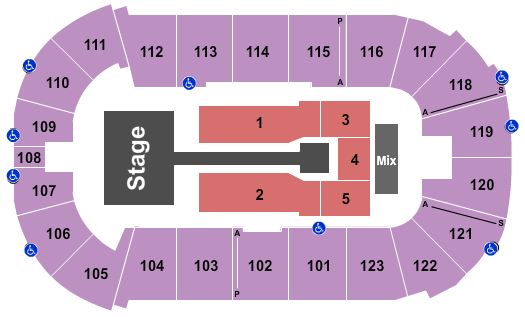 Payne Arena Anuel AA Seating Chart