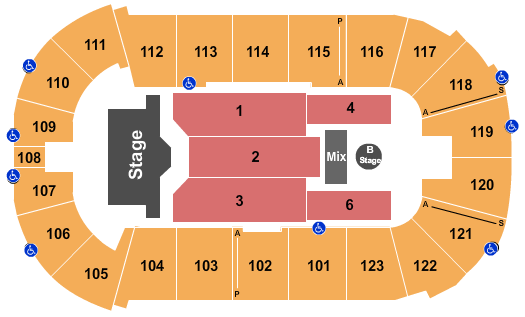 Payne Arena Aventura Seating Chart