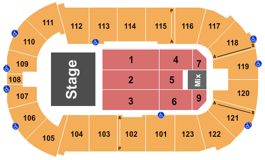 Payne Arena Endstage 4 Seating Chart