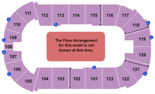 Payne Arena Generic Floor Seating Chart