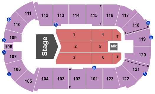 Payne Arena Gloria Trevi Seating Chart