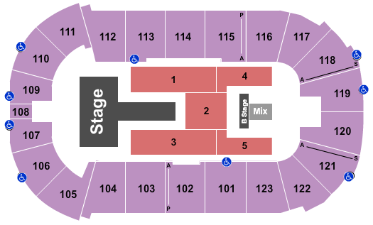 Payne Arena J Balvin 1 Seating Chart