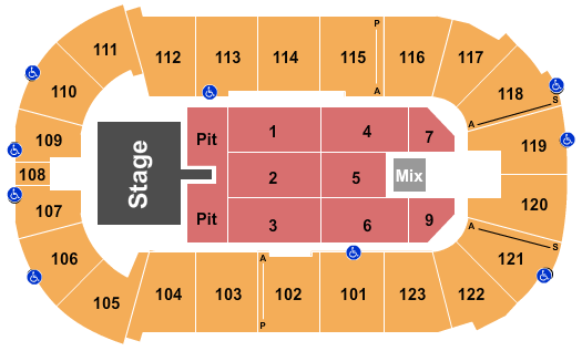 Payne Arena Jon Pardi Seating Chart