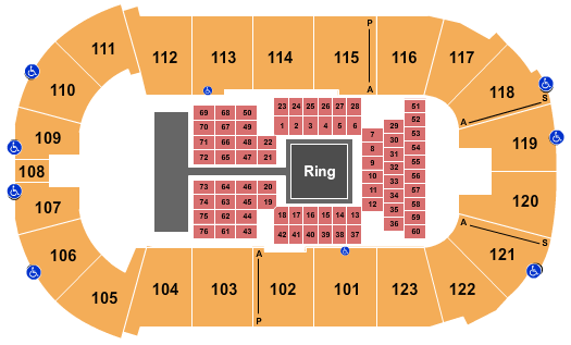 Payne Arena MMA 2 Seating Chart