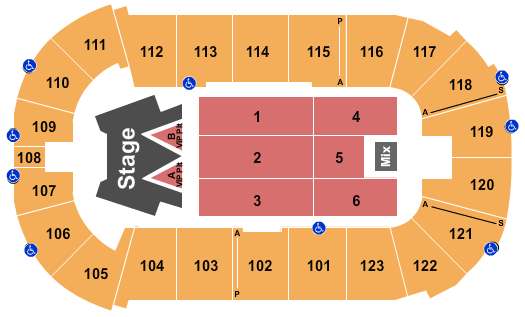 Payne Arena Maluma 3 Seating Chart
