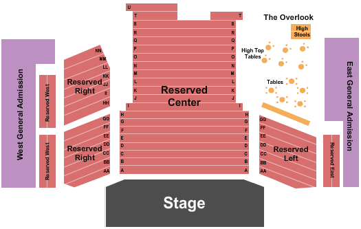 Payomet Performing Arts Center Seating Chart