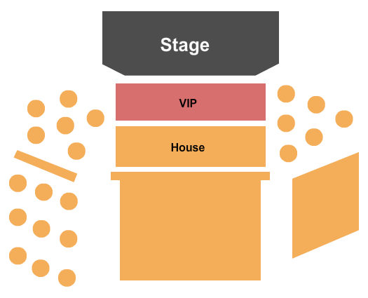 Payomet Performing Arts Center Endstage GA/VIP Seating Chart
