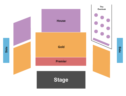 Payomet Performing Arts Center Endstage GA 2 Seating Chart