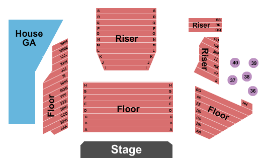 Payomet Performing Arts Center Seating Chart