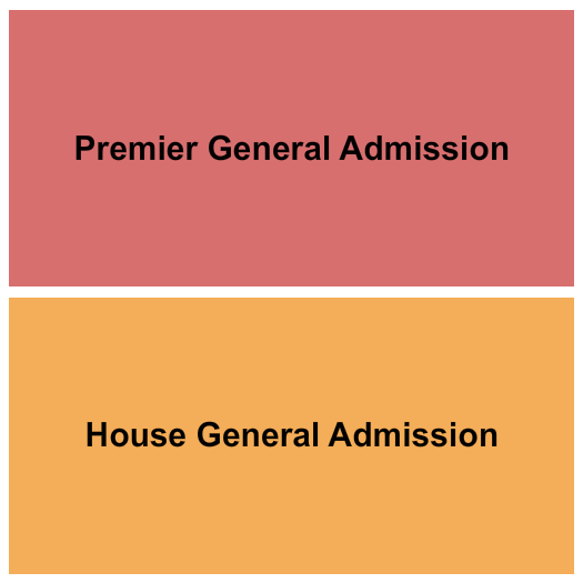 Payomet Performing Arts Center House GA/Premier GA Seating Chart